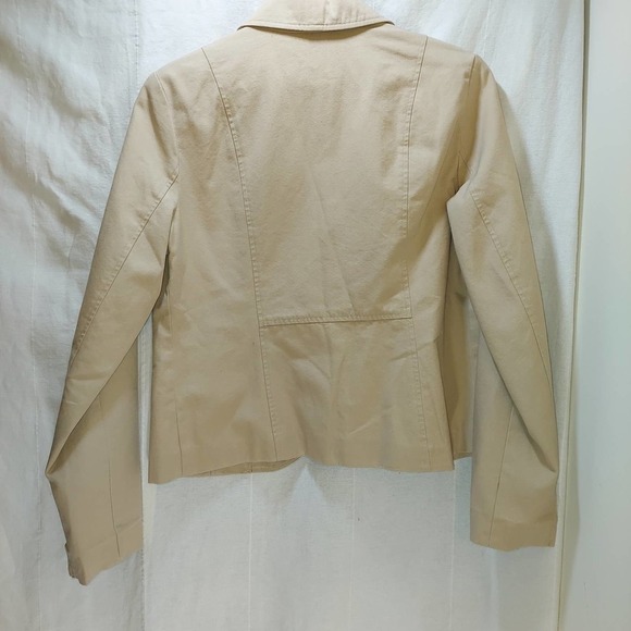 COPY - VINTAGE Old Navy Brand Brown Jacket, Polka Dot Lining, Small - Picture 6 of 9